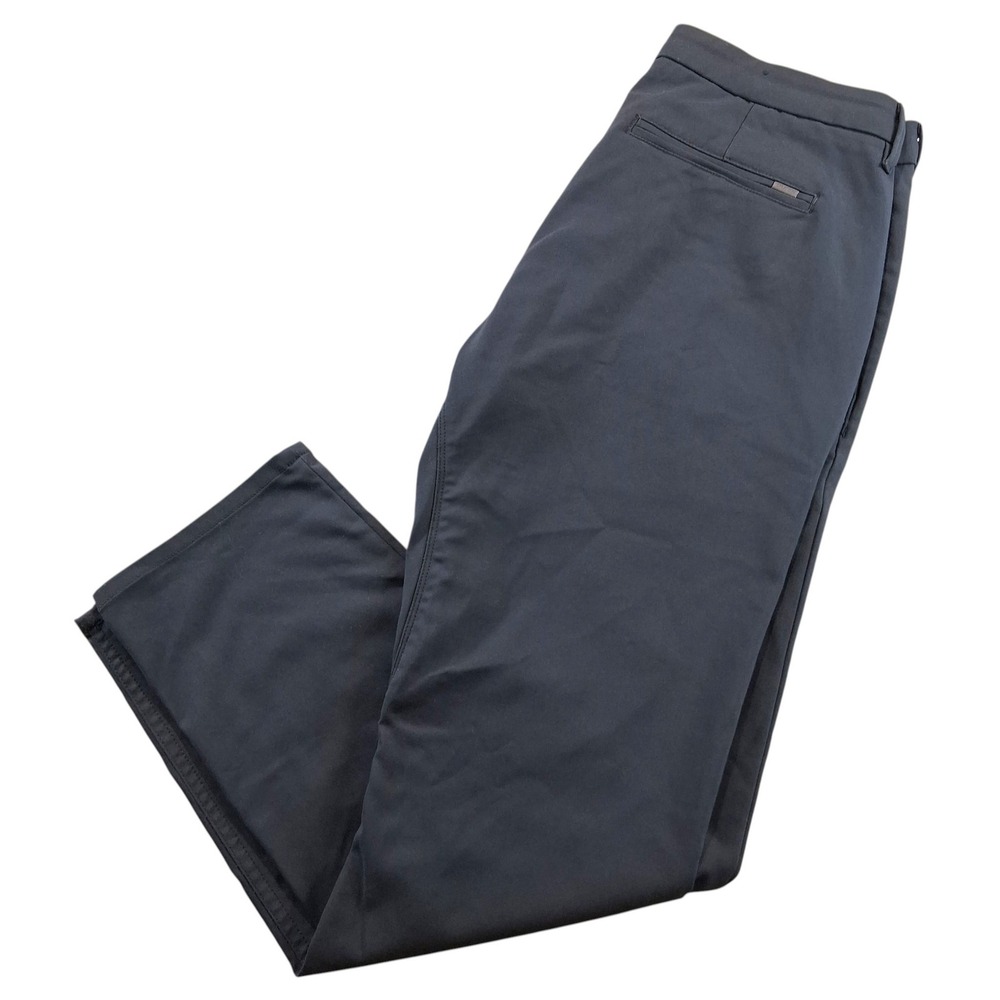 DU/ER Mens Performance Pants 34x30 Navy Blue Slim Chino MPHS1925